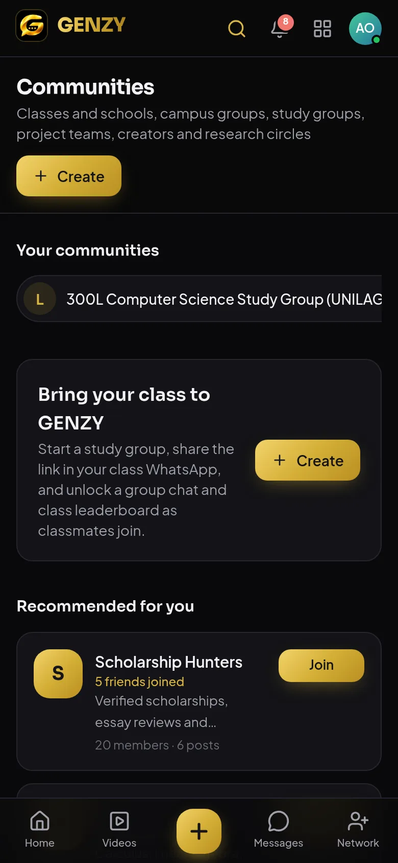 GENZY Communities