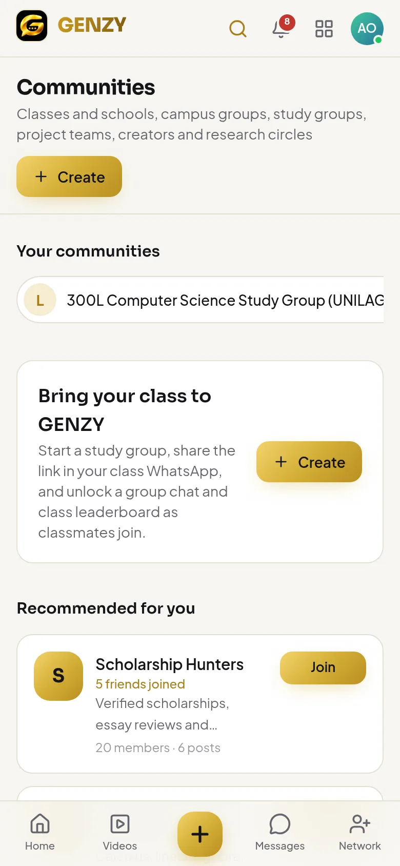 GENZY Communities